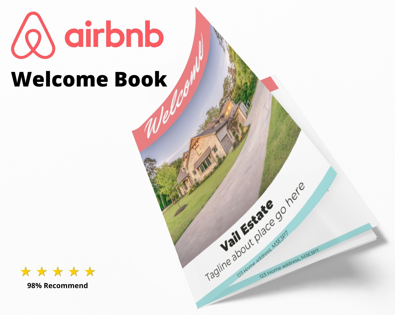 airbnb welcome book template pdf